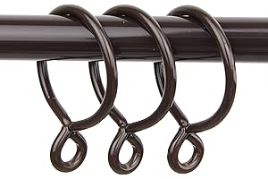 Rod Desyne 1923-07 1-3/8-Inch Id Ring with Eyelet (Set of 10)-Cocoa