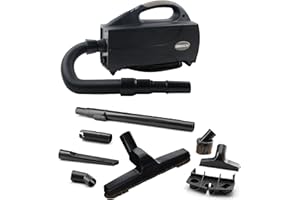 Oreck Compact Canister Vacuum Cleaner, Portable Handheld Vacuum for Carpet and Hard Floors, Lightweight, Powerful Suction with Versatile Tools, Corded Canister Vacuum Cleaners for Home Use