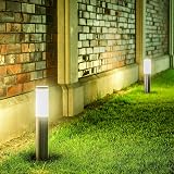 CGC Lighting Stainless Steel Outdoor Post Light IP54 45cm Garden Path Bollard view 3