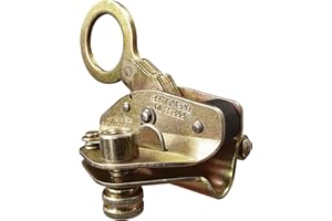 UIANSP Rope Grab Fall Protection-Auto Locking Rope Grabs Fall Arrester, 5/8” Lifeline Rope Compatible, Alloy Steel Material, 