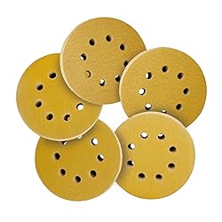 QYQRQF 100pcs 5 Inch Sanding Discs Hook and