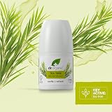 Dr Organic Tea Tree Deodorant Aluminium Free 50ml Vegan Cosmos Organic view 4