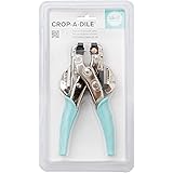 Crop-A-Dile Eyelet and Snap Punch by We R Memory Keepers | Blue Comfort Handle