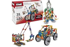 K'NEX - Adventure Wheels Building Set - 480 Pieces‚ STEM Building, Creative Construction Set‚ Ages 7+
