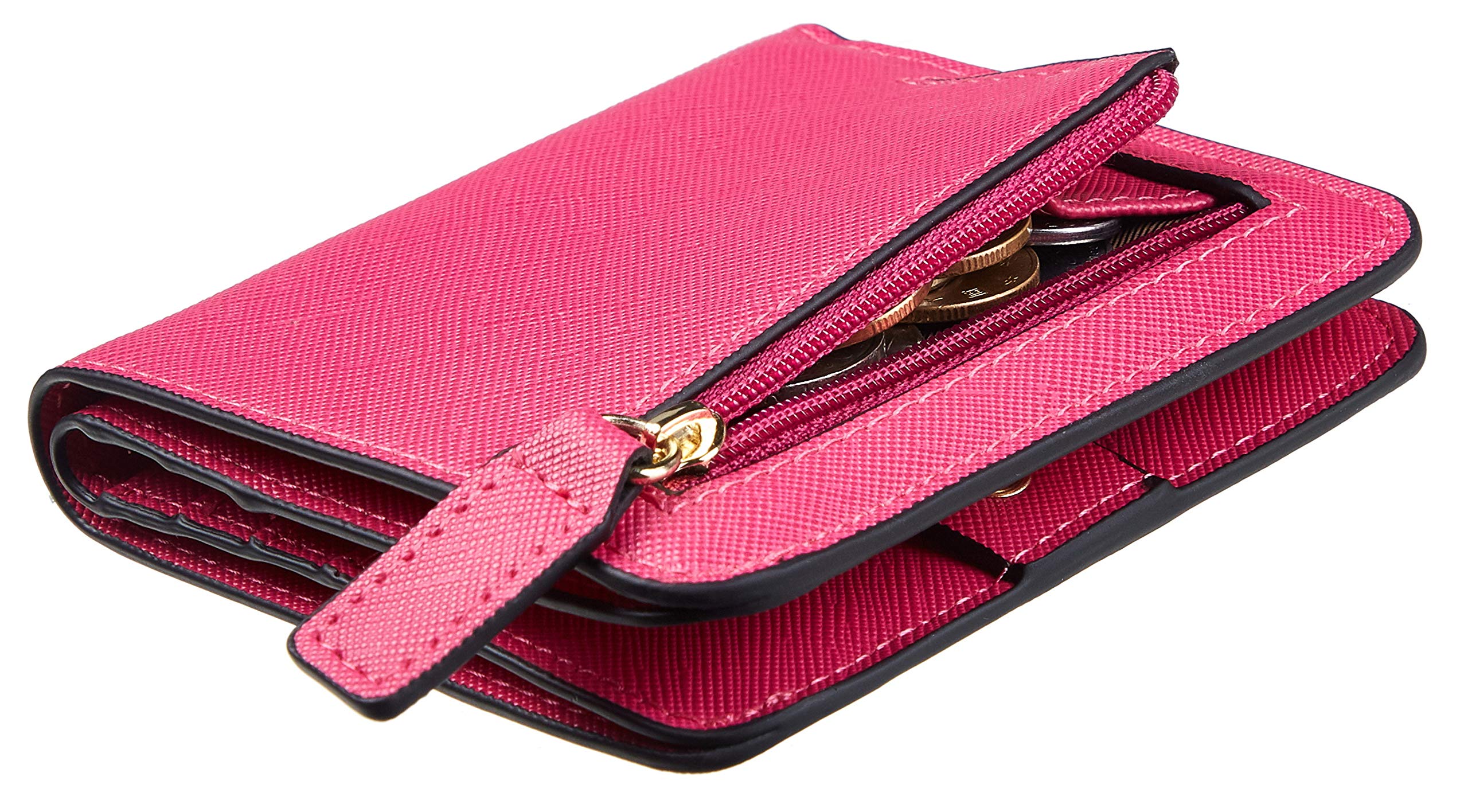 Photo 1 of Toughergun Wallet Women Rfid Blocking Small Compact Bifold Luxury Leather Pocket Wallet Ladies Mini Purse with ID Window