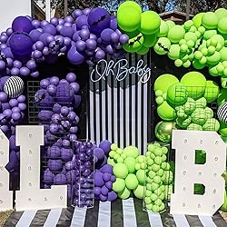 Awenztech Lime Green Balloons 12 inch, Lime Green