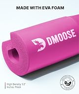 DMoose Fitness Barbell Pad Hip Thrust Squat Pad Non-Slip Thick Foam view 7