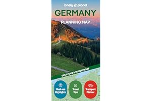 Lonely Planet Germany Planning Map