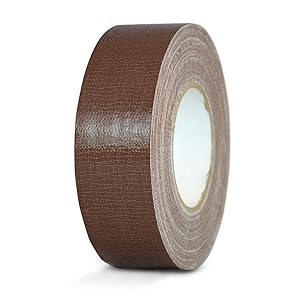 MAT Duct Tape Dark Brown Industrial Grade - 2 in. x 60 yds. - Waterproof, UV Resistant for Crafts, Home Improvement, Repairs, Projects (Available in Multiple Colors)