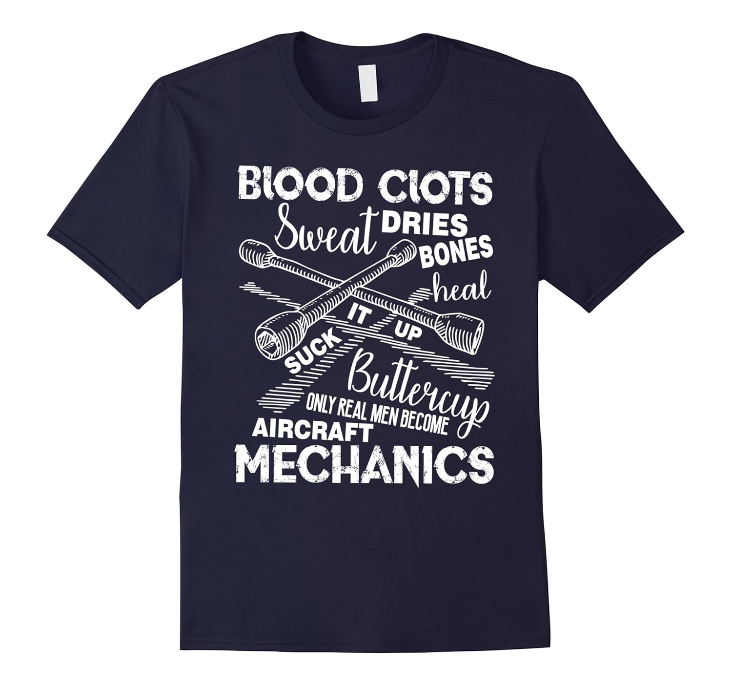 Only Real Men Become Aircraft Mechanics T Shirt-ANZ