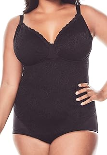 Women's Plus Size Smooth Lace Body Briefer Body Shaper