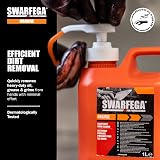 Swarfega Orange Heavy Duty Hand Cleaner 1L Pump Cornmeal Scrub view 2