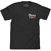 Tee Luv Men's Coors Banquet Shirt - Golden Colorado Front and Back Beer Shirt
