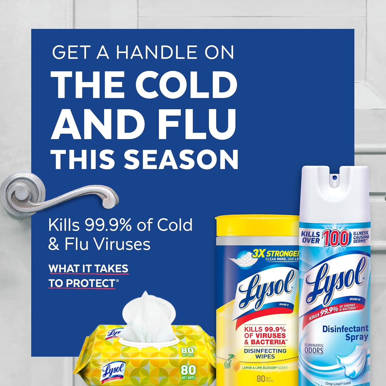 Lysol Disinfecting Wipes, Lemon Lime 80 count (pack of 3): Health & Personal Care