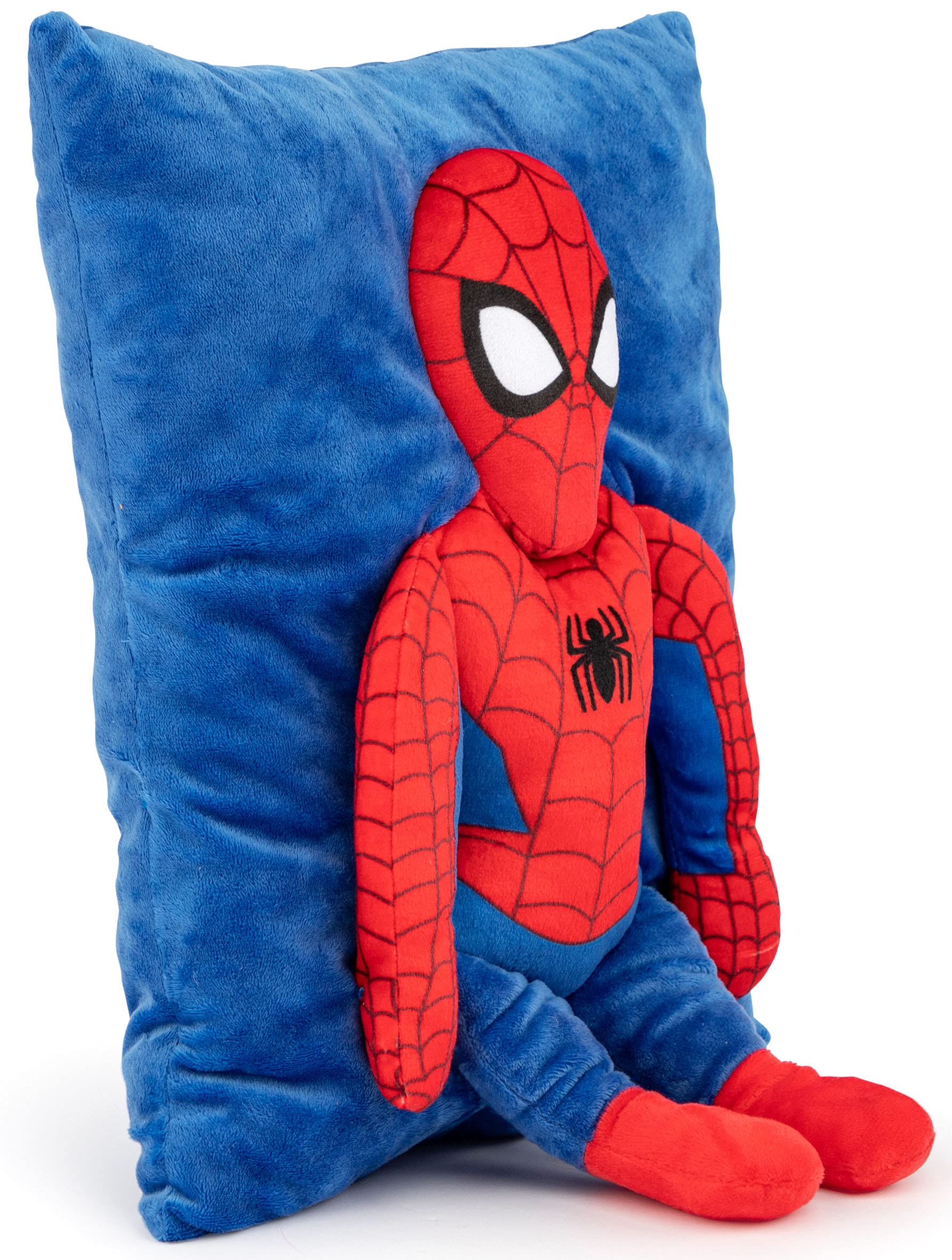 Jay Franco Marvel Spiderman 3D Snuggle Pillow - Super Soft – Measures 15 Inches (Official Marvel Product)