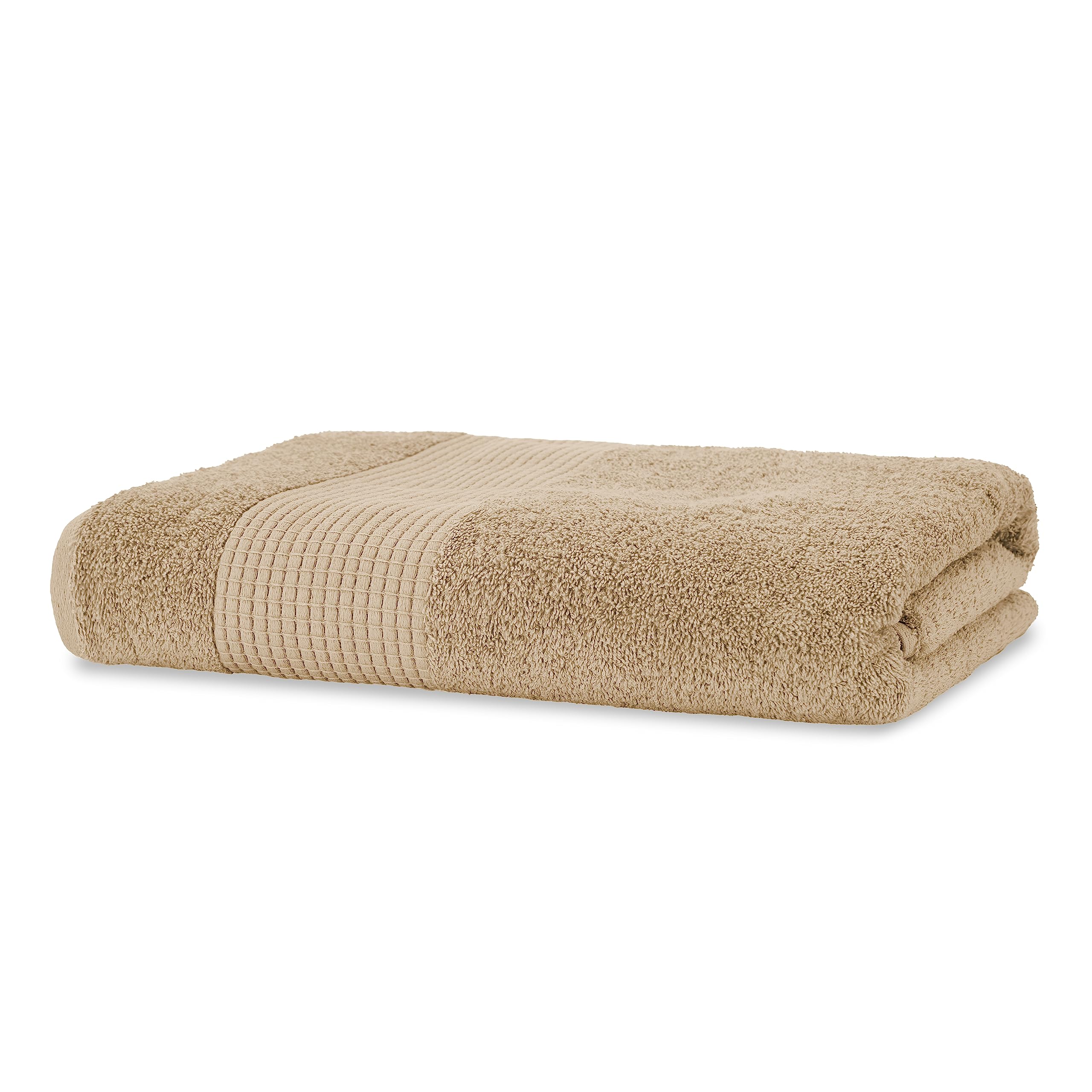 Merana Rome Sauna Towel for Men and Women 590 GSM Absorbent, Soft and Lint- Large Terry Sauna Towel in Luxury Quality Heavy Organic Cotton (Desert Sand, Sauna Towel (80 x 200 cm)