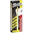 Sharpie Peel-Off China Marker Grease Pencils, White, Box of 12