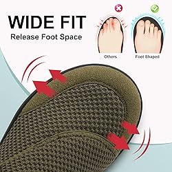 LeIsfIt Mens Wide Diabetic Shoes Adjustable