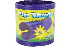 Ware Manufacturing Fun Tunnels Play Tube for Small Pets, 30 X 8 Inches - Large