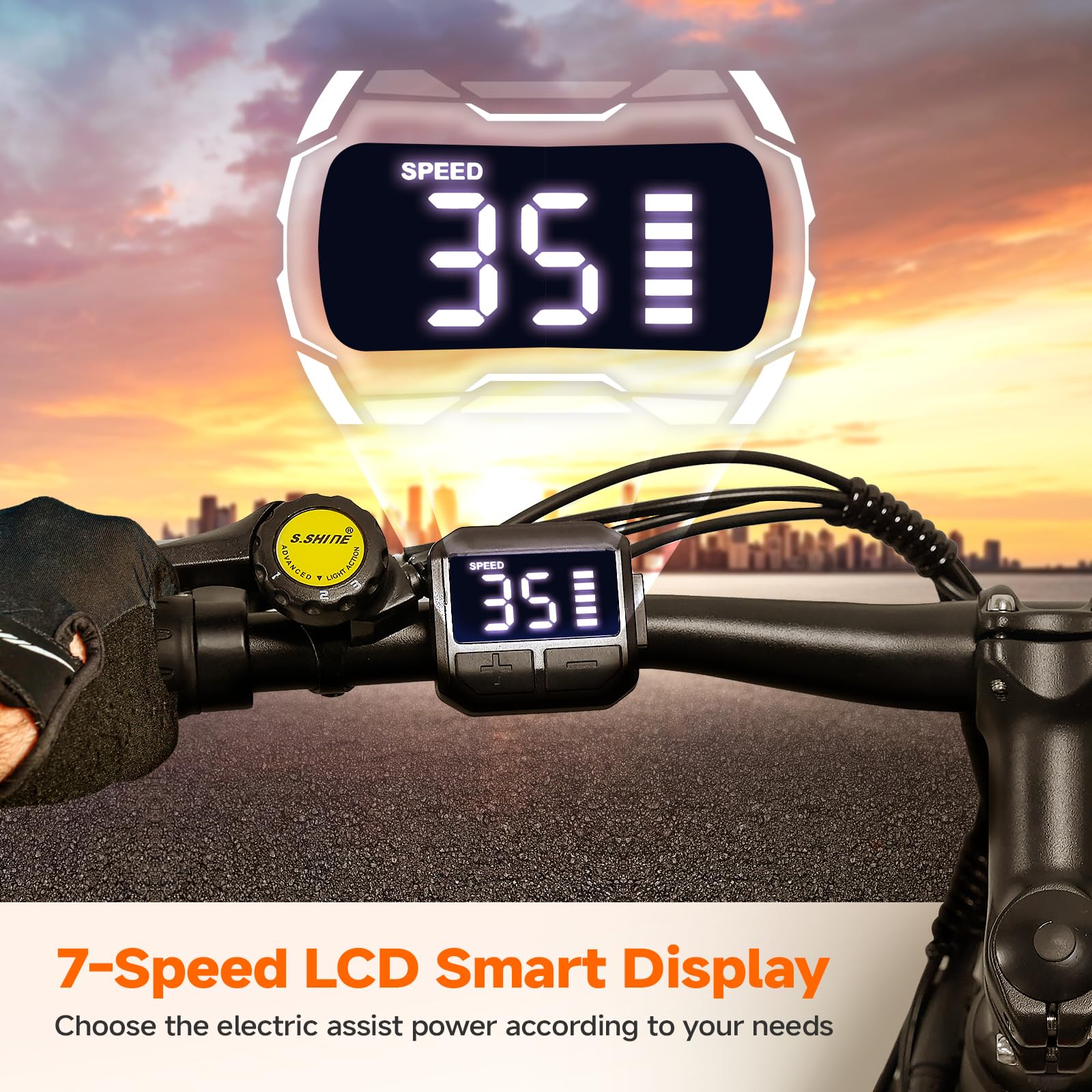 Totem Electric Bike for Adults, 26