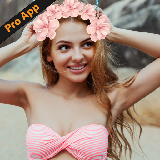 Snap photo Filters And Stickers square (Flowers style-photo editor)