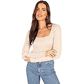 Petal & Pup Women's Shani Ribbed Knit Top