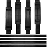 Frienda 8 Pcs Adjustable Hoverboard Seat Attachment Straps | 4 Strap Protectors, Go-kart Replacement Straps, Hook Loop Fastening, Self Balance Kart Accessories, Secure Seat Attachment