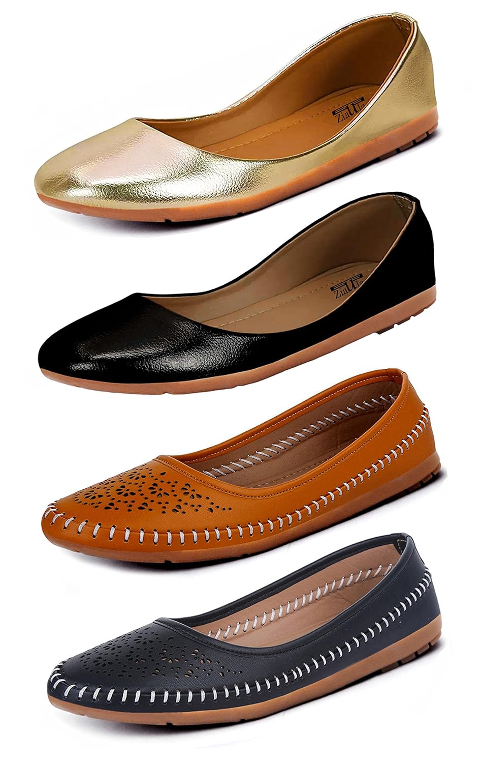 ziaula women's combo of 4 bellies