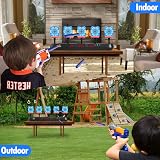 Lehoo Castle Nerf Target 5 Digital Scoring Auto Reset 3 Modes 6-13yrs view 6