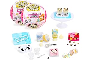 MGA's Miniverse Make It Mini Diner Series 4 (2 Pack), Mini Collectibles - Mystery Blind Packaging, DIY, Resin Play, Replica Food, NOT Edible, Collectors, 8+