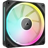 CORSAIR iCUE Link LX120 RGB 120mm PWM Fan Single Pack &ndash; Dual Light Loops &ndash; Requires iCUE Link System Hub (Sold Separately) &ndash; CORSAIR AirGuide Technology &ndash; Black