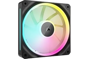 CORSAIR iCUE Link LX120 RGB 120mm PWM Fan Single Pack – Dual Light Loops – Requires iCUE Link System Hub (Sold Separately) – 