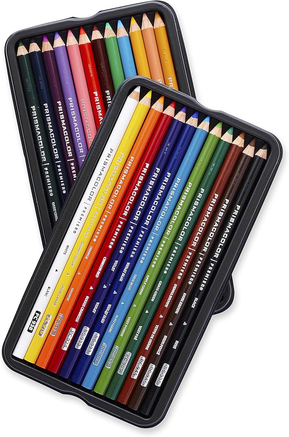 Prismacolor 3597T Premier Colored Pencils, Soft Core, 24-Count : Wood Colored Pencils : Office Products