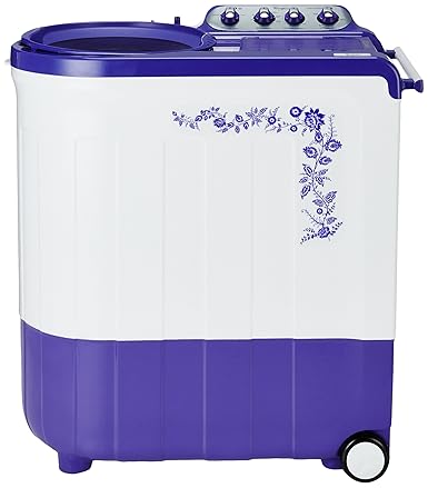 Whirlpool 7.5 kg Semi-Automatic Top Loading Washing Machine (Ace Turbodry 7.5, Flora Purple)
