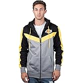 Ultra Game Men's NBA Official Full Zip Hoodie Sweatshirt