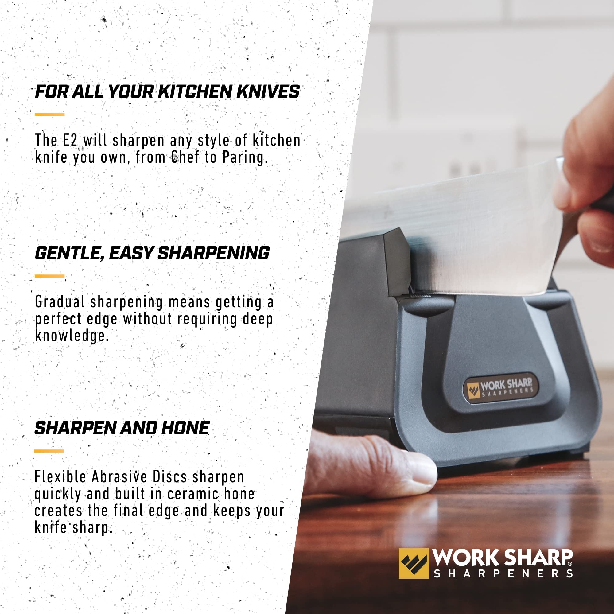 Work Sharp Electric Culinary E2 Kitchen Knife Sharpener For Scissors