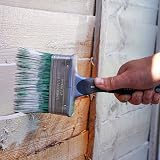 Harris Ultimate Shed & Fence Swan Neck Exterior Paint Brush 100mm view 4