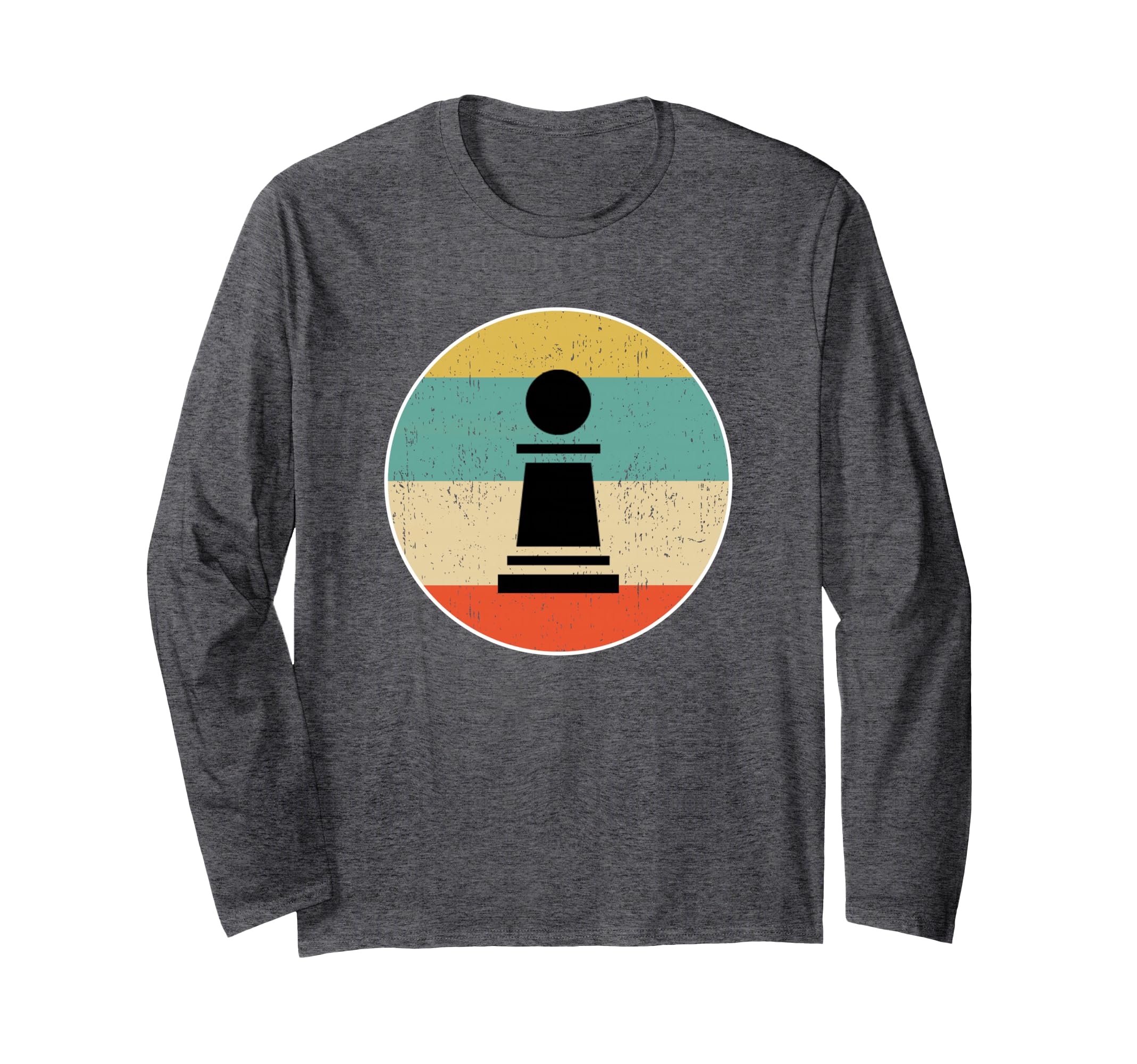 Pawn Chess Retro Gift Long Sleeve T-Shirt