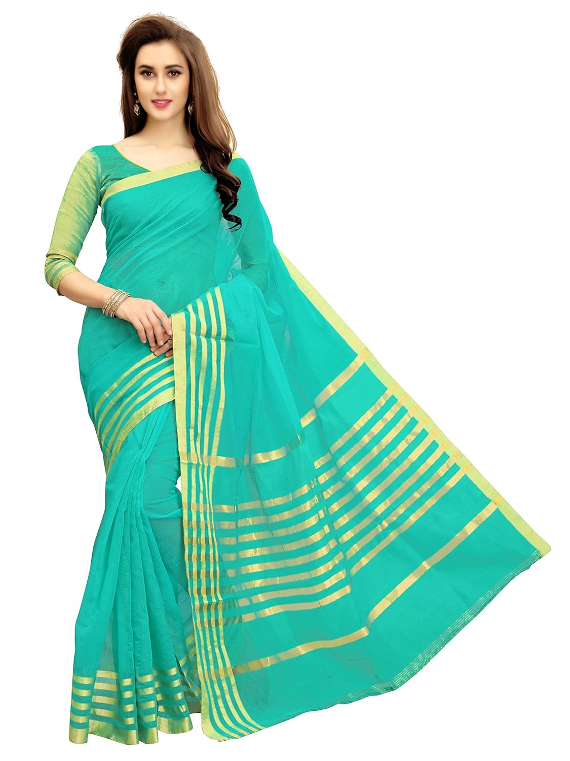 glory sarees women's cotton silk saree