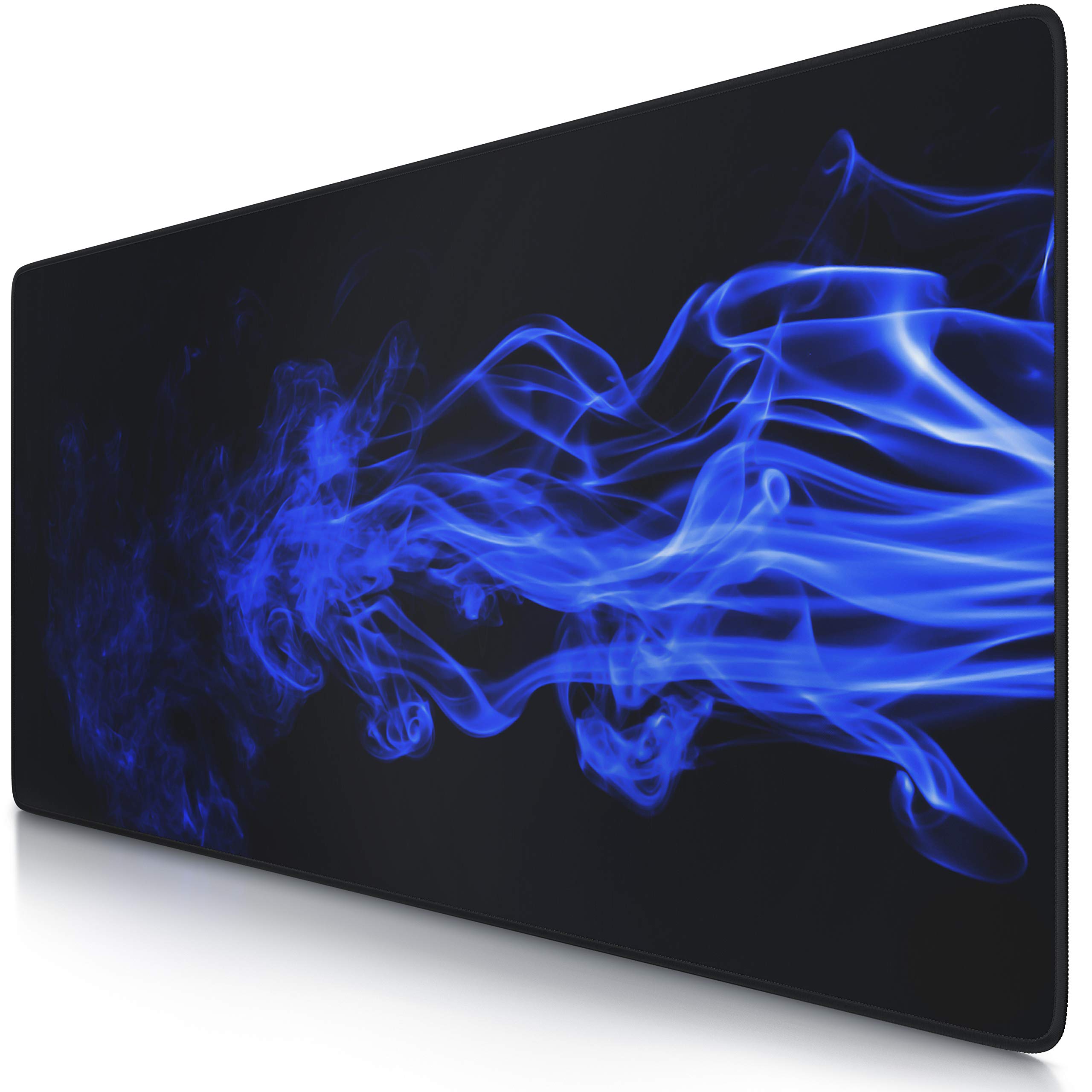 TITANWOLF - XXL Gaming Mouse Pad - 900 x 400 x 3 mm - extra large mouse mat - table mat - extra large size - improved precision and speed - rubber base for stable grip - washable
