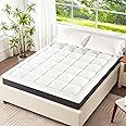TERISTE 6 Inch Full Mattress Breathable Gel-Memory Foam Plus Pillowtop, Cool and Skin-Friendly, Fiberglass Free, Mattress in a Box, CertiPUR-US® Certified, Safe and Worry-Free