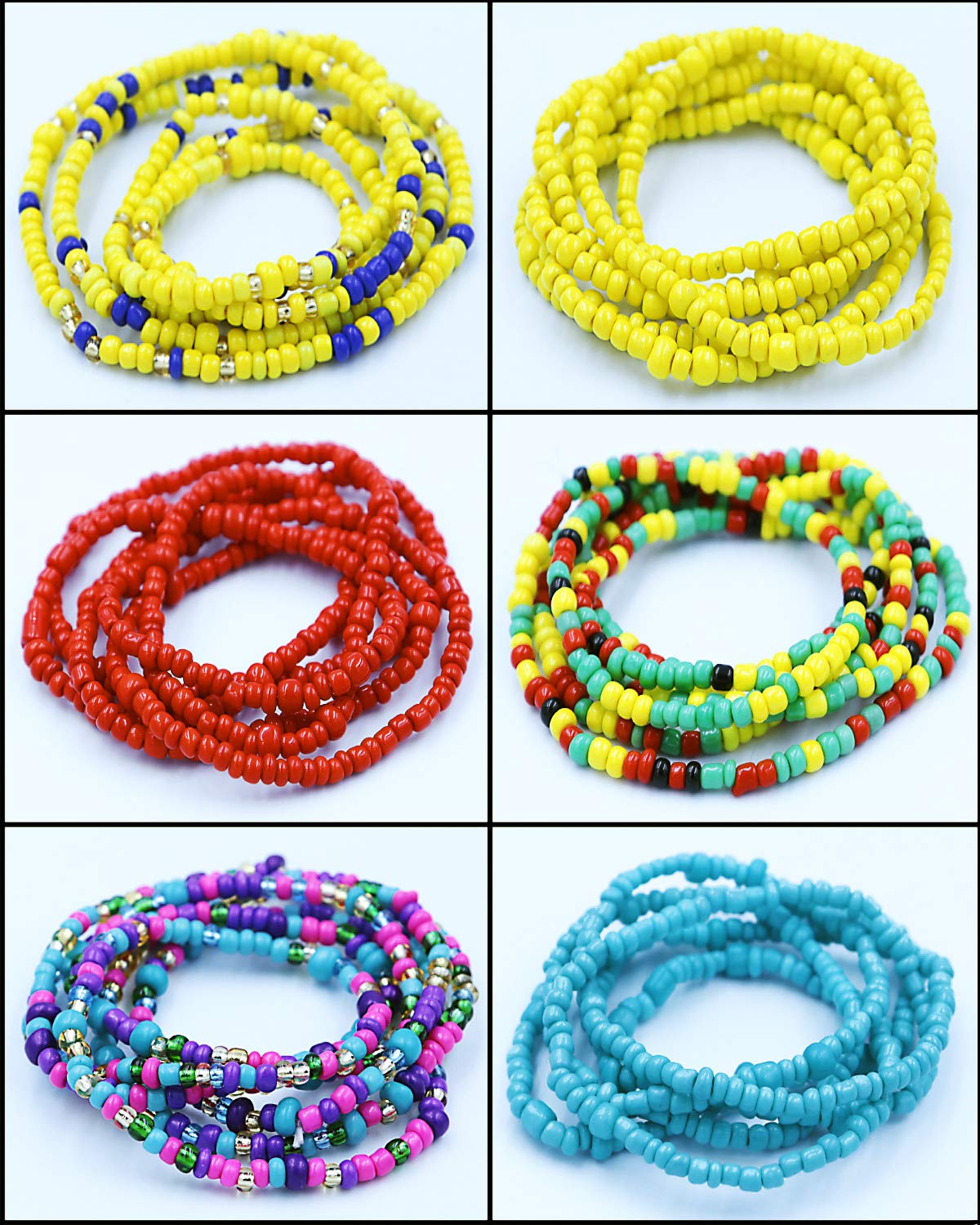 african waist necklace