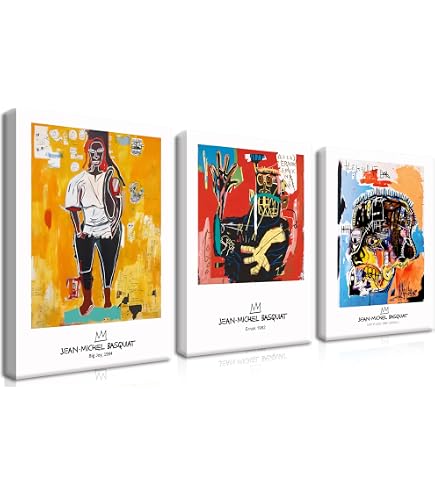 Amazon.com: Notary 1983 de Jean-Michel Basquiat - Arte de pared