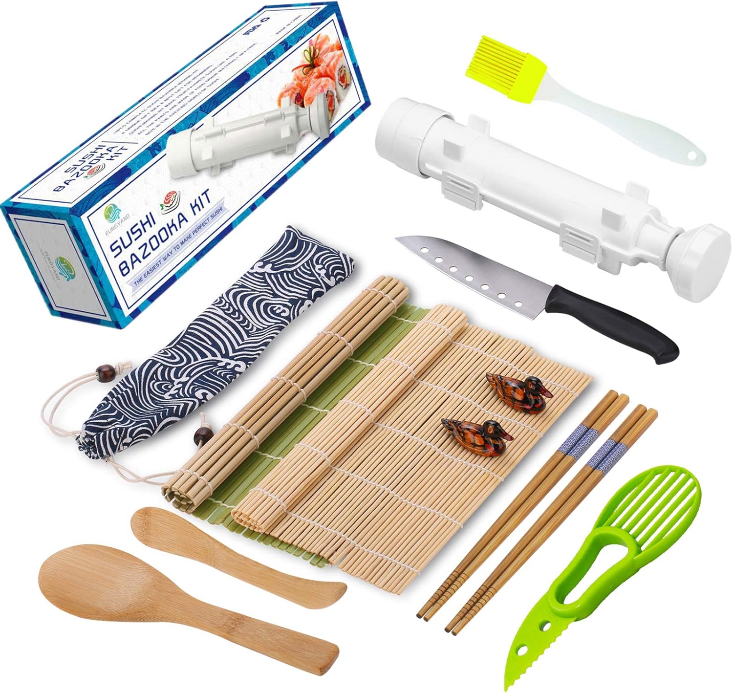 Spreader Chopsticks Holder Sushi Making Kit Paddle Beginners Ideal