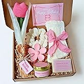 felinlova Birthday Gifts for Women - Best Friend Birthday Gifts for Women, Teen Girls, Happy Birthday Gift Basket for Sister, Cute Pink Gifts for Women, Friendship Gift Ideas for Her