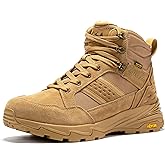 BOTAS PRO Waterproof Tactical Boots Men, Breathable Outdoor Lightweight Military Hiking Work Boots for men