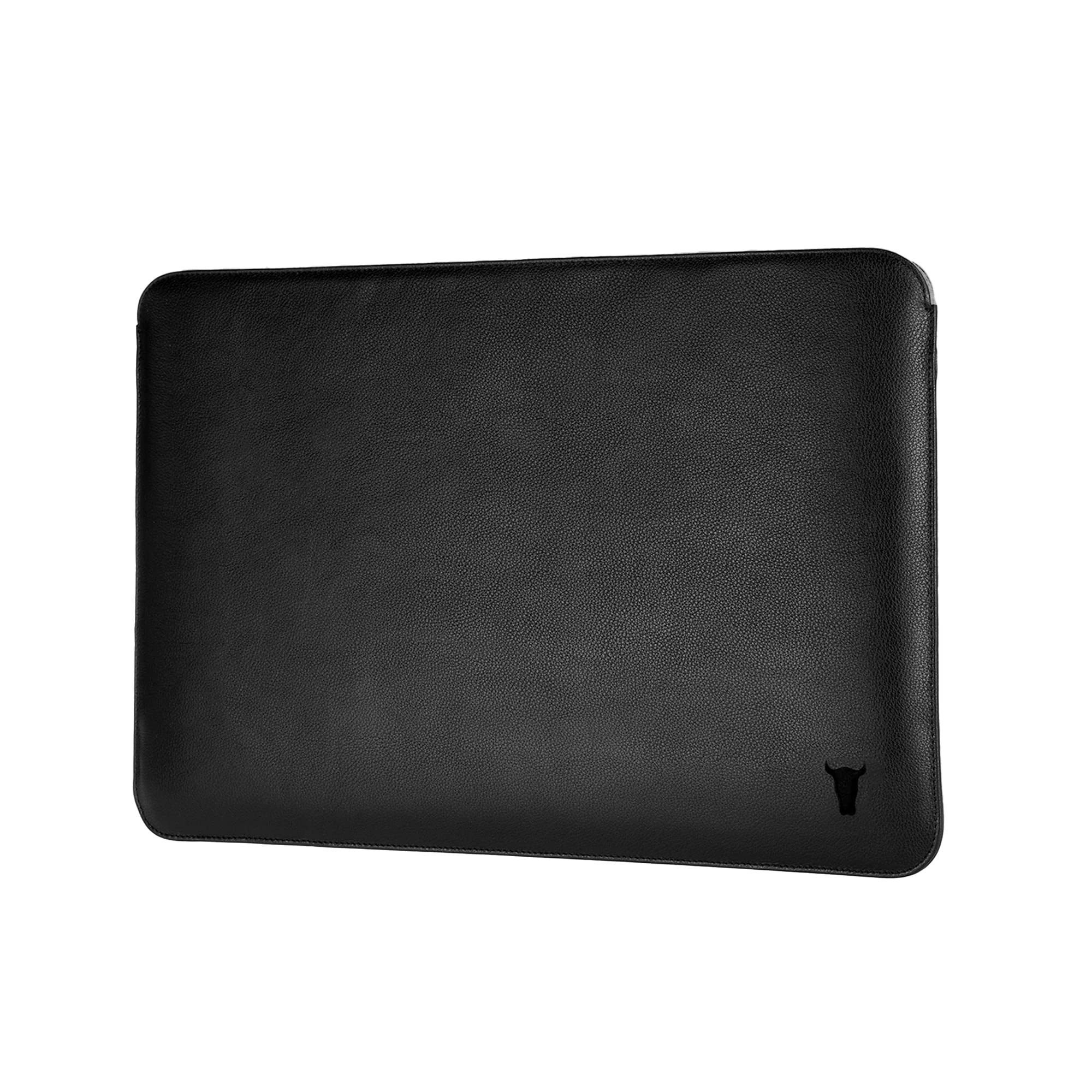 TORRO Laptop Sleeve – Genuine Leather Laptop Case Compatible with 13 inch /14 inch Apple MacBook Pro and MacBook Air (Black)