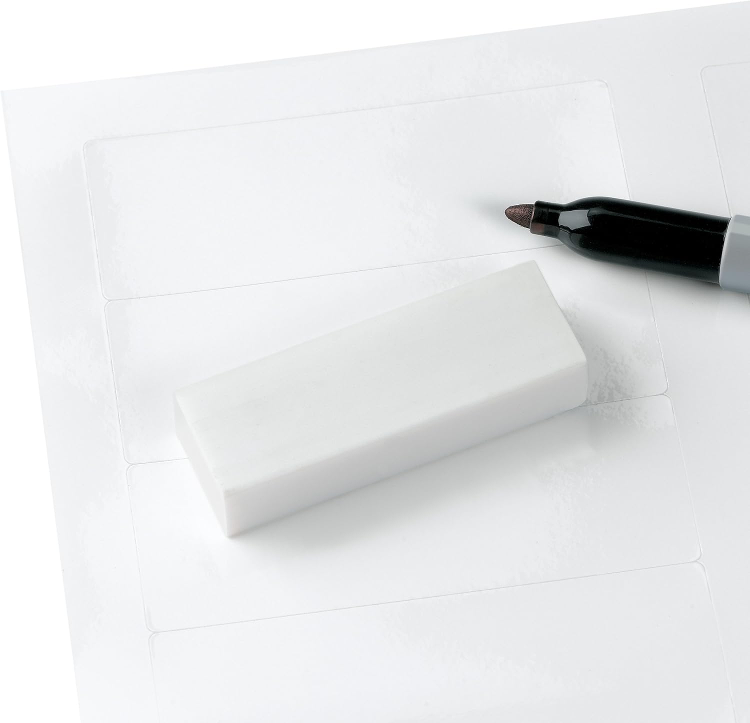 Smead Erasable SuperTab File Folder Labels, White, 160 Labels per Pack (64917) : Manila Labels : Office Products