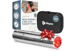 Lifepro Infrared & Red Light Therapy for Body Joints & Muscles Wellness Support, Portable Red Light Therapy Device, Near Infrared Light Therapy for Body & Face - Use 3 wavelengths