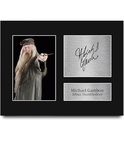 Photo Encadrée A4 Ralph Fiennes Harry Potter - Autographe Imprimé, Cadre Noir, Vitre Acrylique, Cadeau Fan